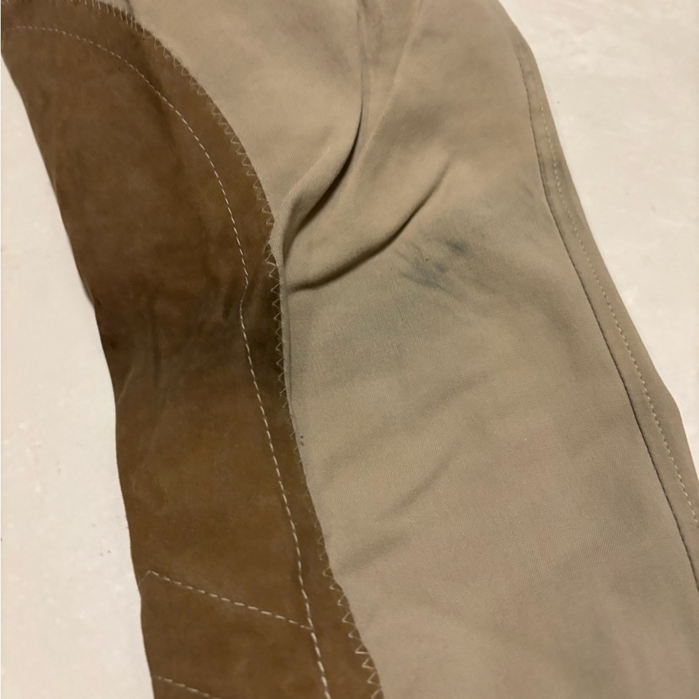 The Tailored Sportsman Women’s tan knee patch breeches, size 30 - Picture 4 of 7